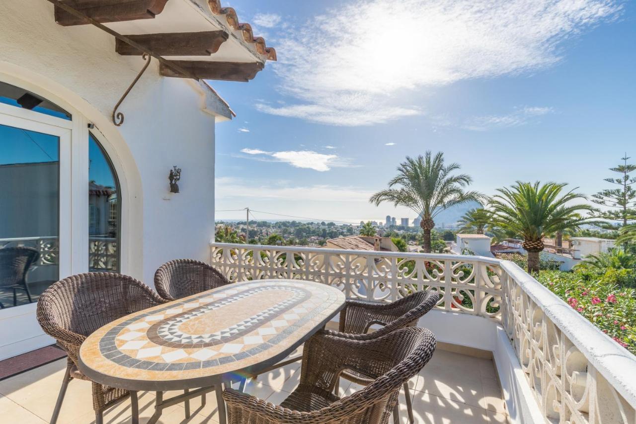 Villa W Pool Seaview In Cometa Calpe Exterior foto