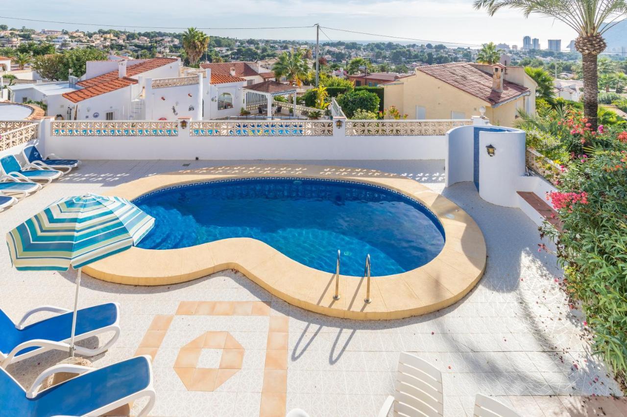 Villa W Pool Seaview In Cometa Calpe Exterior foto