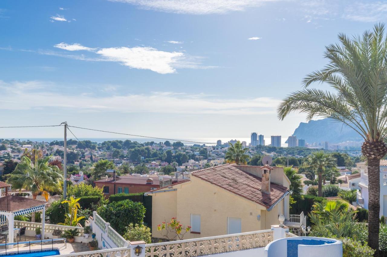 Villa W Pool Seaview In Cometa Calpe Exterior foto